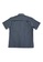 HOM blue SS Camp Collar Shirt, Navy/Grey stripes- Navy 656B7AA6F15F2FGS_2