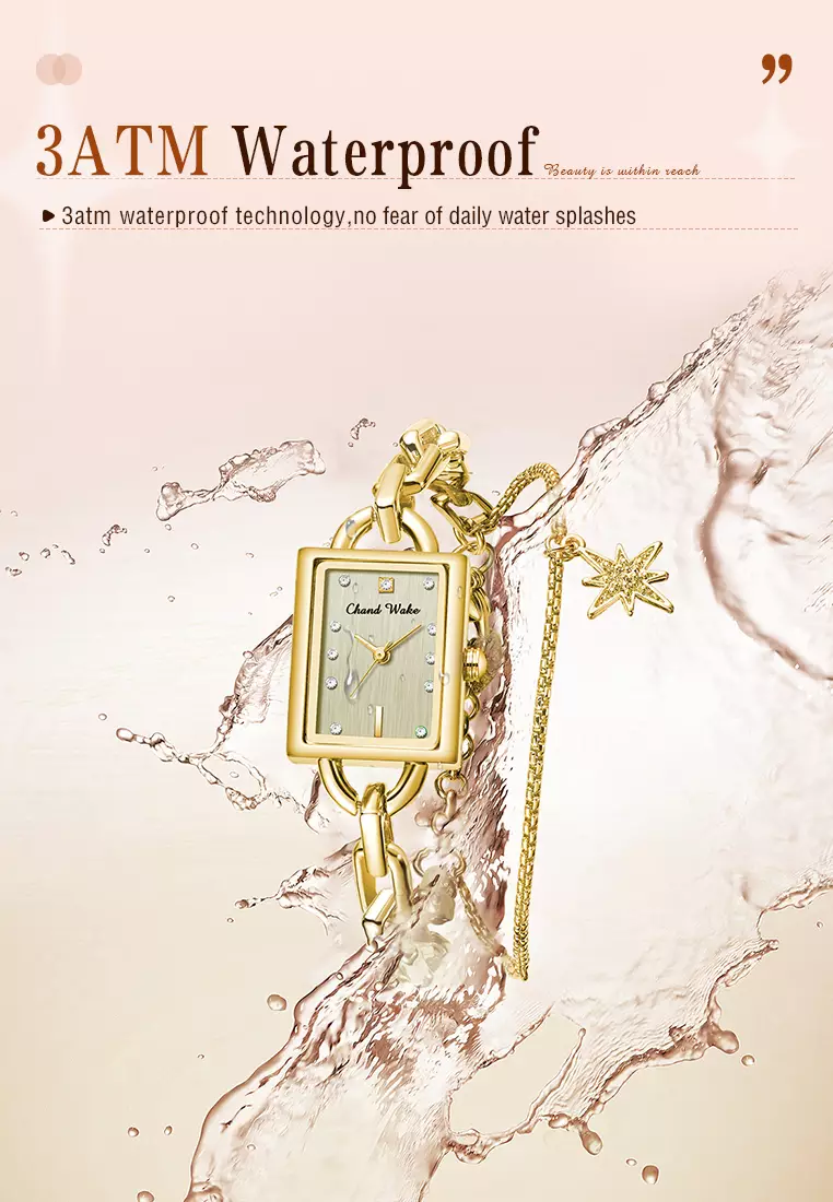 Jam Tangan Wanita Gelang Original Korea Fashion Anti Air Kuarsa Jam Tangan Cewek allgold