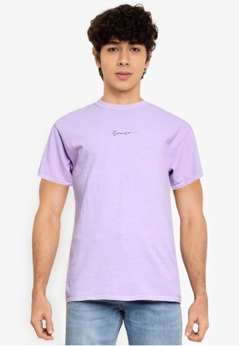 Mennace purple New Paradise Regular T-Shirt F9FD5AA973F8E0GS_1