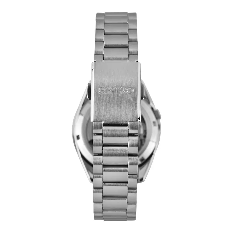 Jam Tangan Pria Seiko 5 Sports SRPK91K1 SNXS Series Men Champagne Dial Stainless Steel Strap