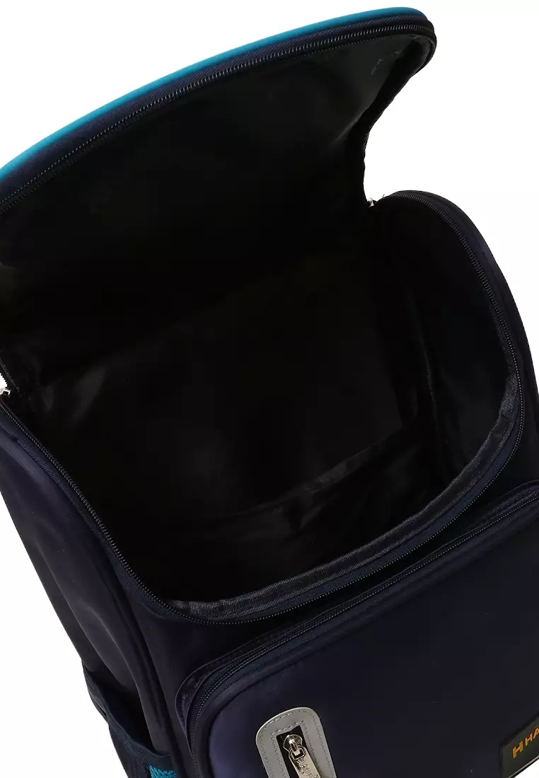 Alessio Tas Ransel Anak Pria Anti Air Childrens Backpack Many Space Material Nylon ORIGINAL - Blue