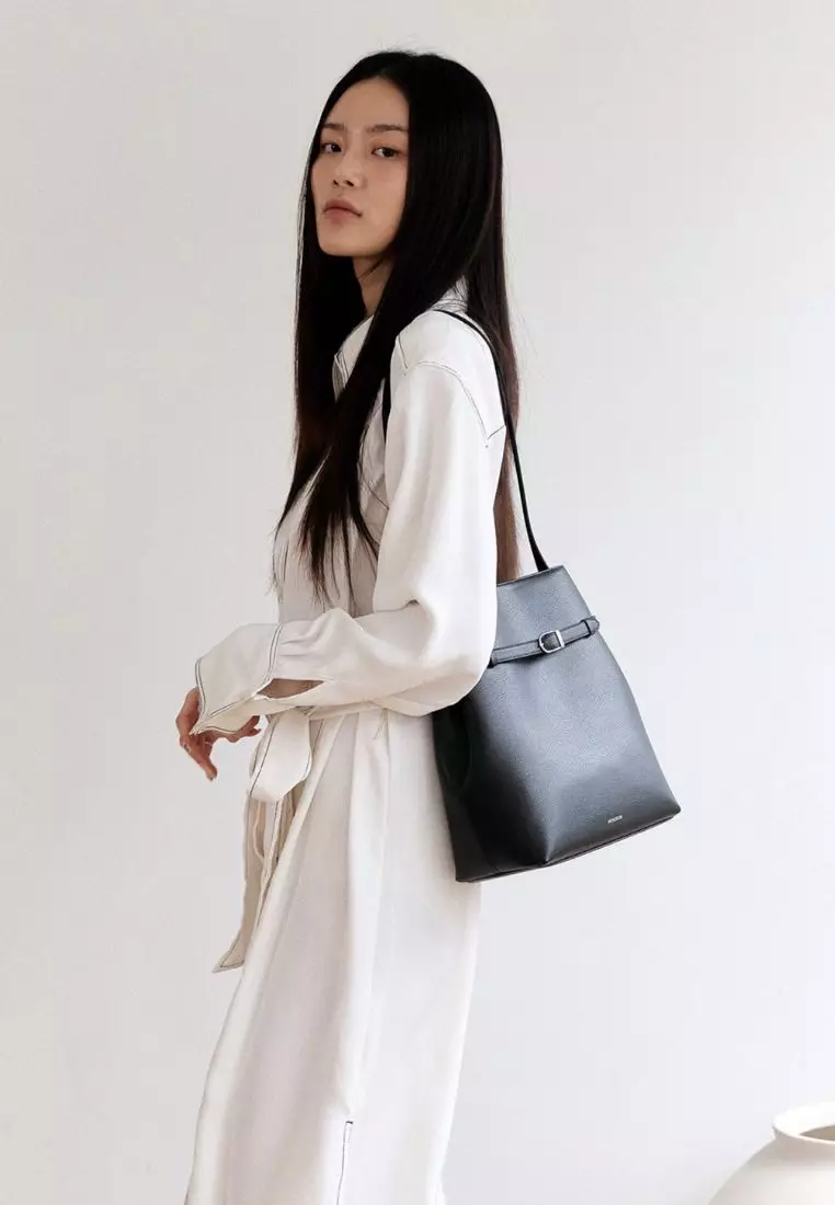 ★MONOROW★ LINE BAG BLACK LINE BLACK - monorow