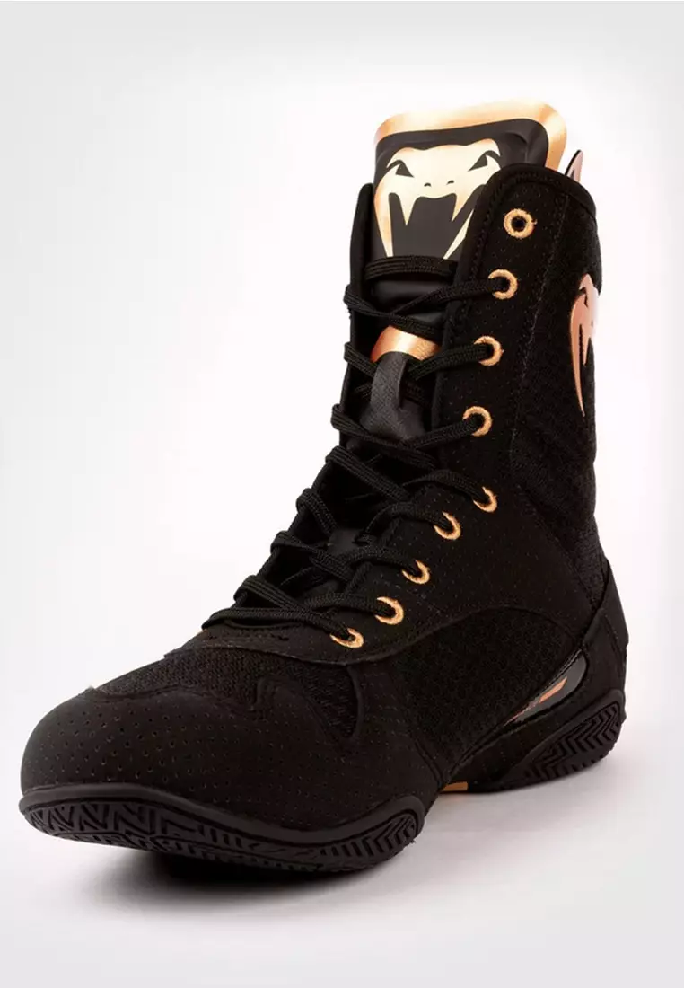 Venum Elite Boxing Shoes Black/Bronze