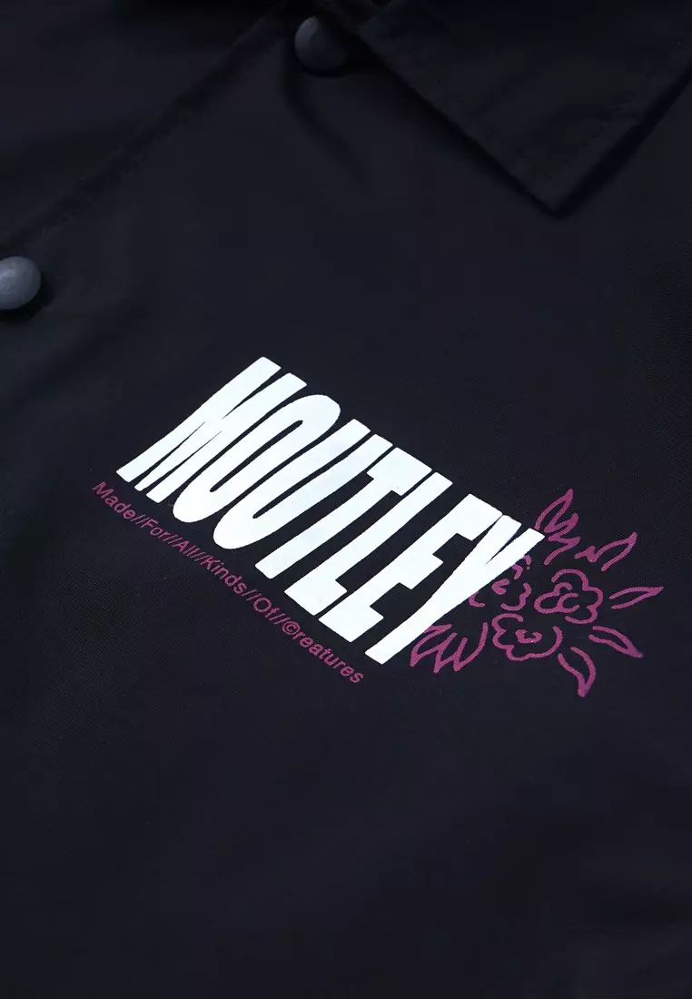 Moutley Men's Coach Jacket Regular Fit All Creature 171224