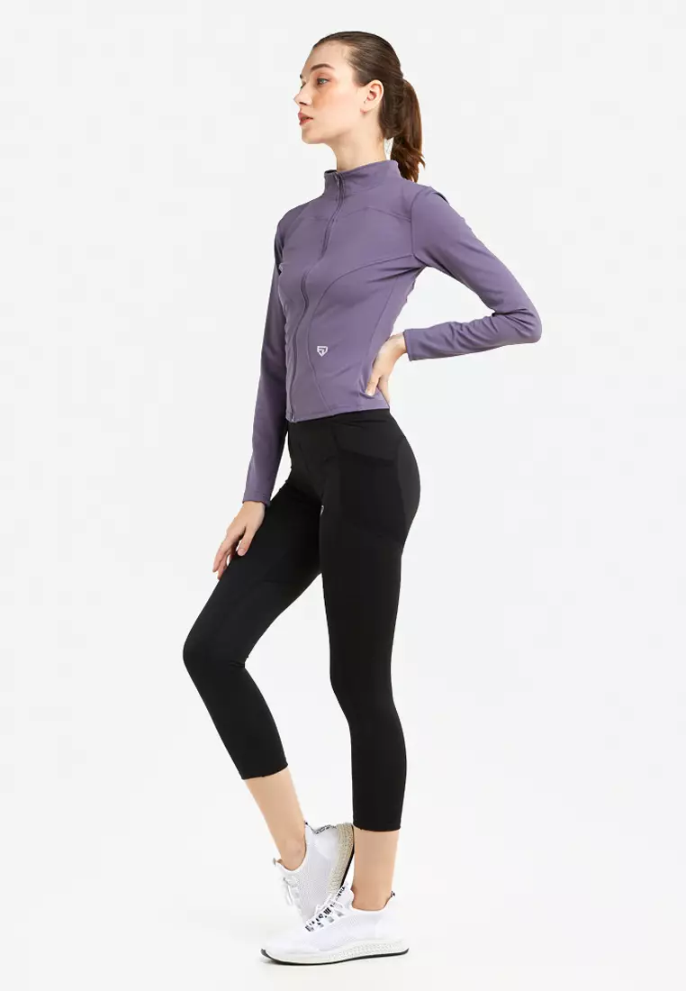 Jual Fitwear Fitwear Olivia Curve Woman Jacket Slimfit Part Amethyst Original