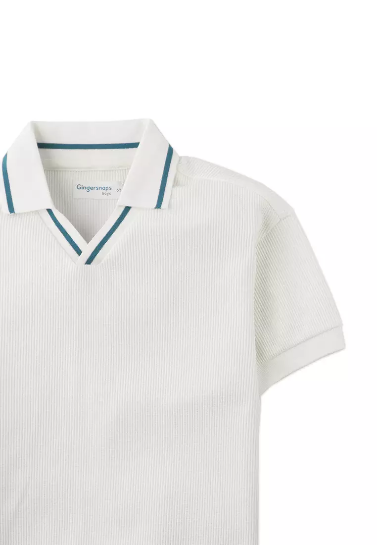 Nico Waffle Polo Shirt