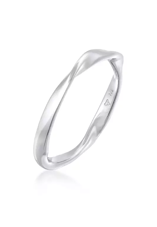 Ring Band Twisted Stack Basic