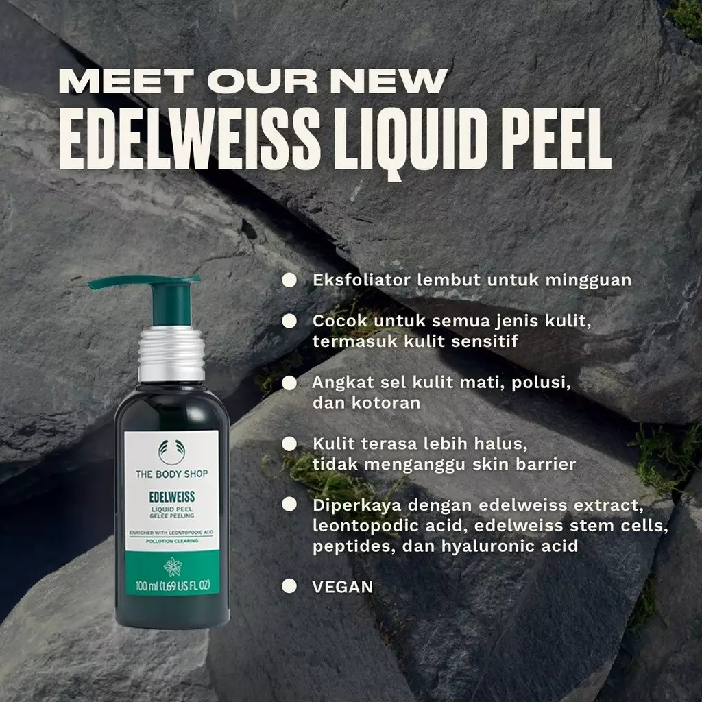 Edelweiss Liquid Peel Pollution Clearing 100ml
