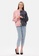 MKY Clothing pink MKY Braid Two Tone Sweater In Pink-Grey D90CEAA29C1B16GS_4
