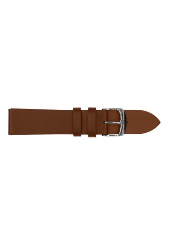Aries Gold brown ARIES GOLD BABY BROWN AG-L0042-22  LEATHER STRAP 5AC68ACC439859GS_1
