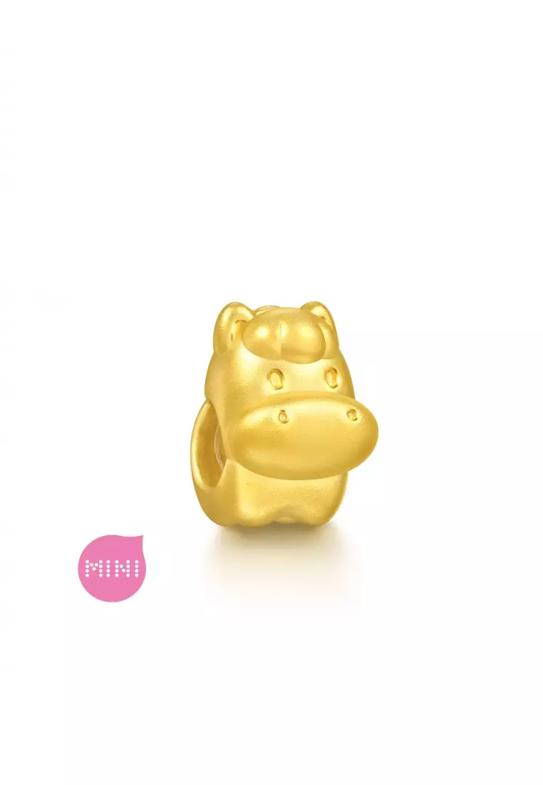 999 Gold Horse Charm for Women & Men 95932C  [Bracelet not included]