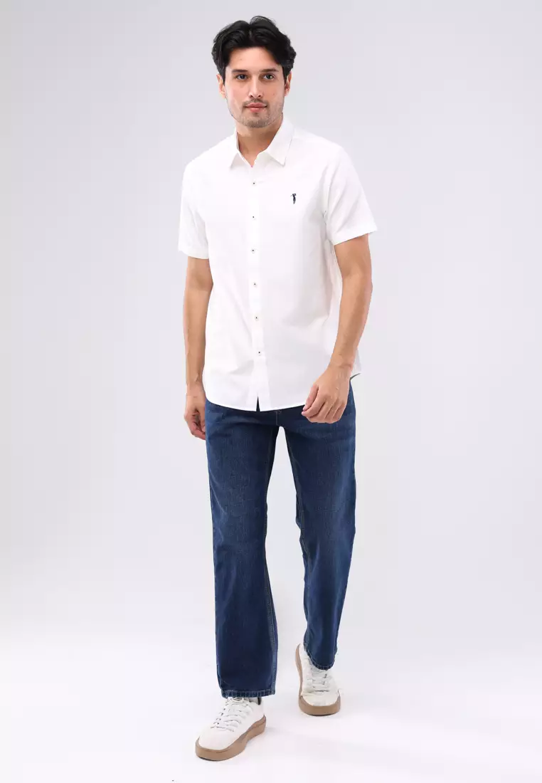 Woven Polo Short Sleeve