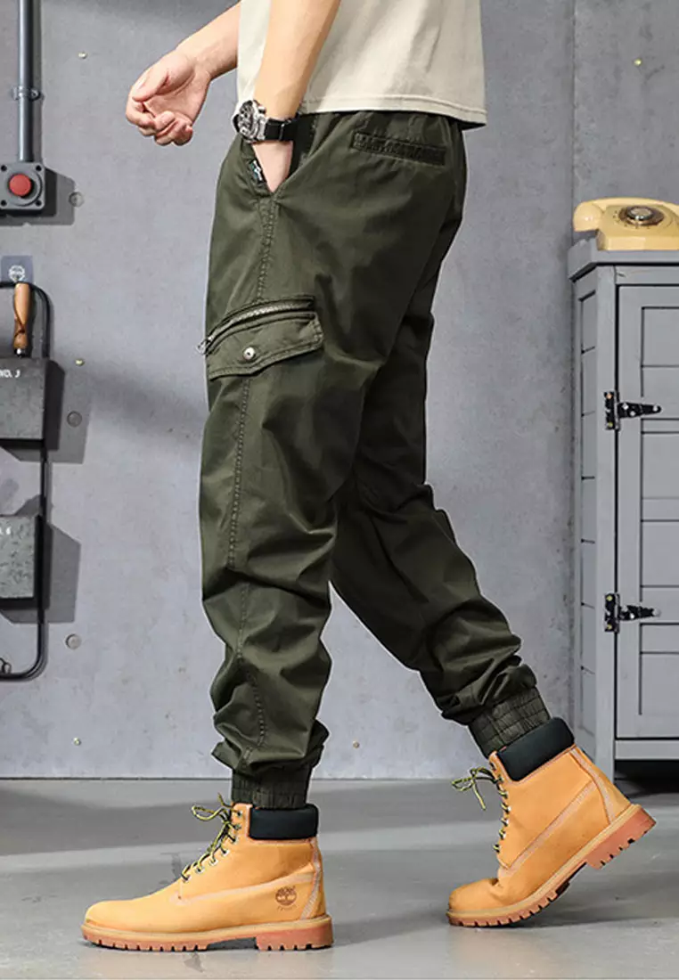 Functional Style Pockets Cargo Pants GJL678