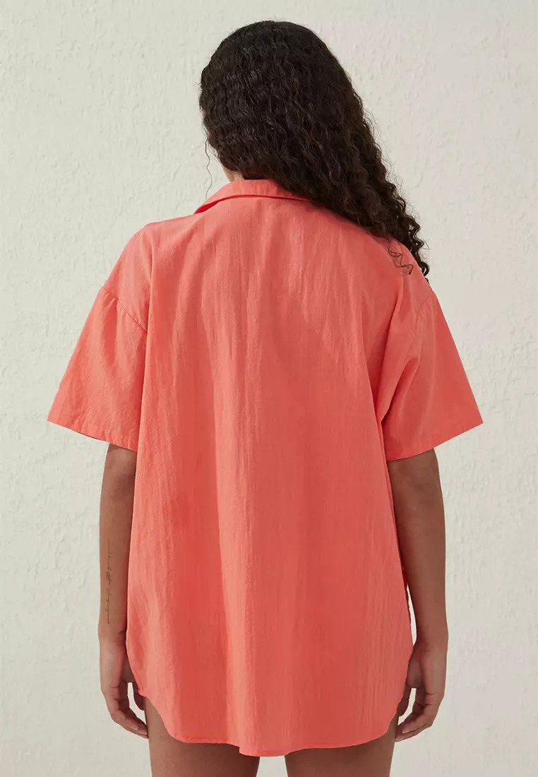 Short Sleeve Swing Beach Shirt