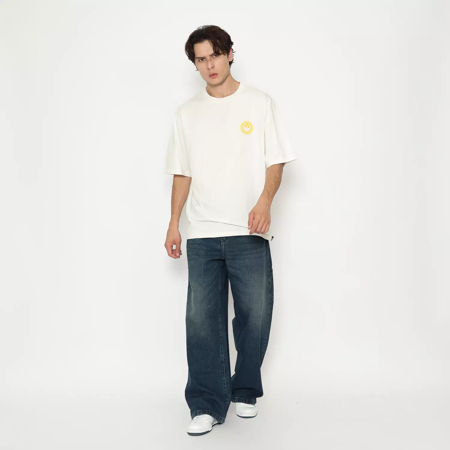 Dragon Kaos Lengan Pendek Pria Dragon Fly Oversize Planet Surf