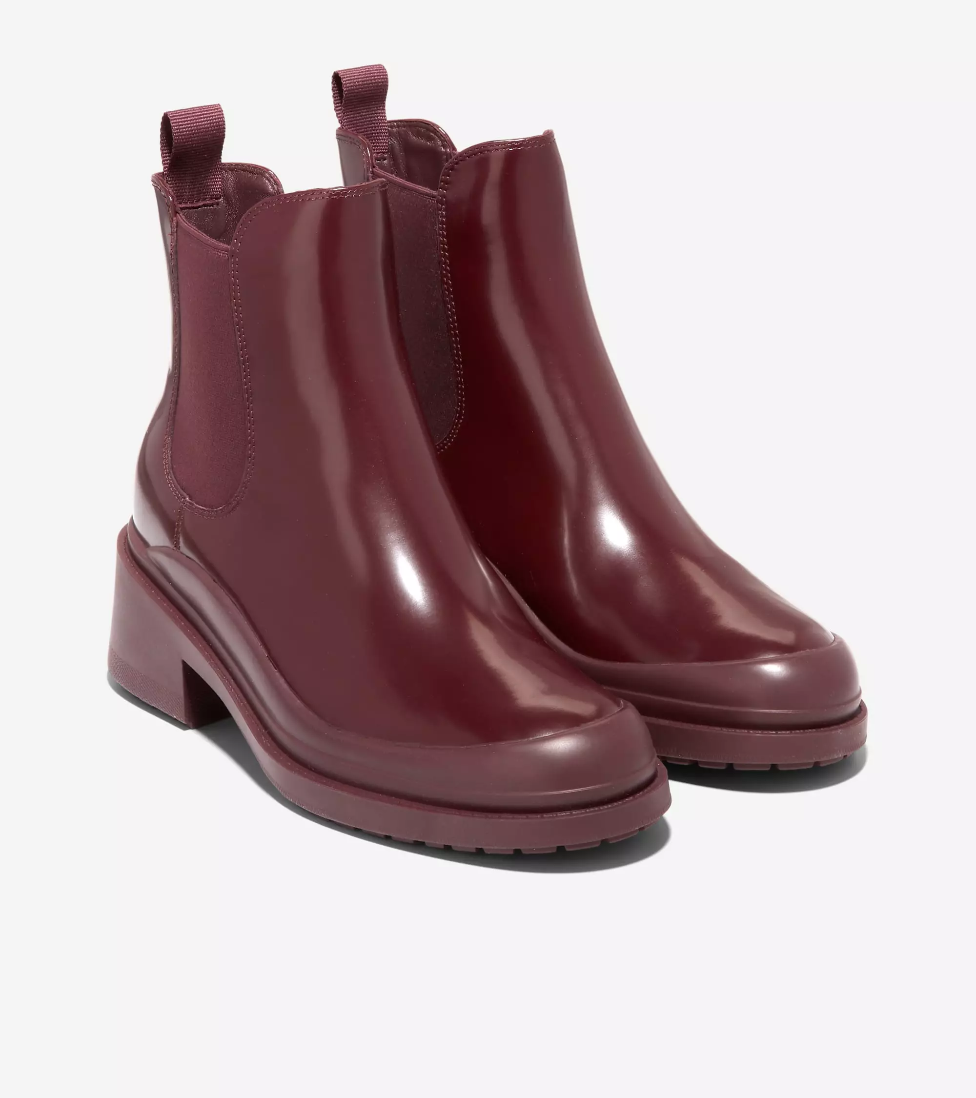 Cole Haan Woman Westerly Chelsea Boot Wr - Sepatu Wanita (Merah)