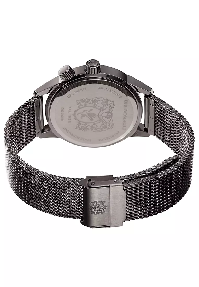 Bruno Magli Vittorio 24.191281.GK Jam Tangan Pria Swiss Analog