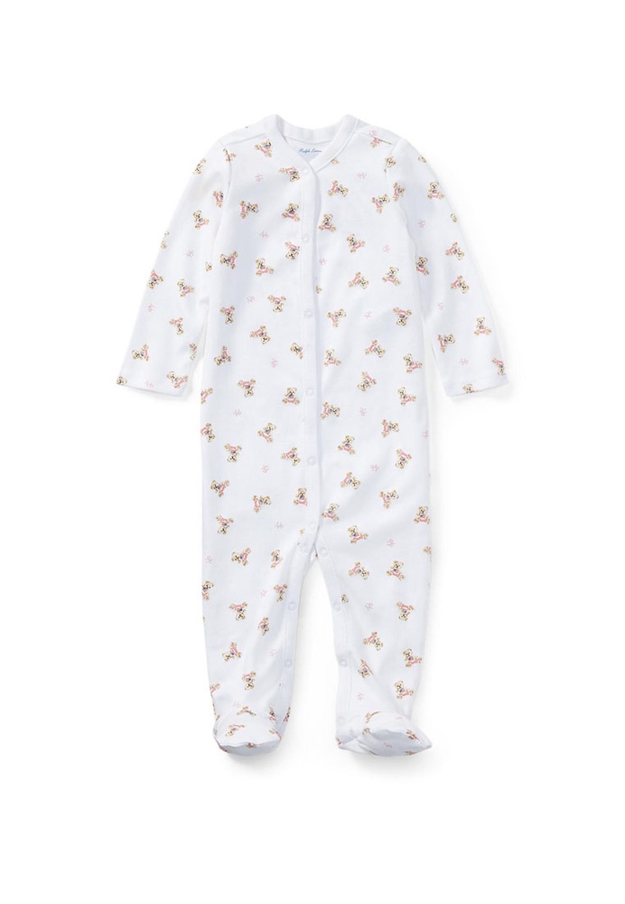 Buy Polo Ralph Lauren Bear One Piece Coverall 2021 Online | ZALORA Singapore
