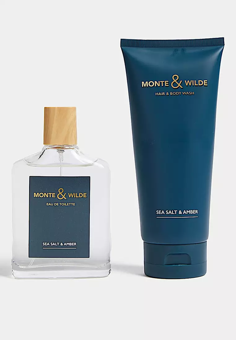 Monte & Wilde Seasalt & Amber Coffret Set