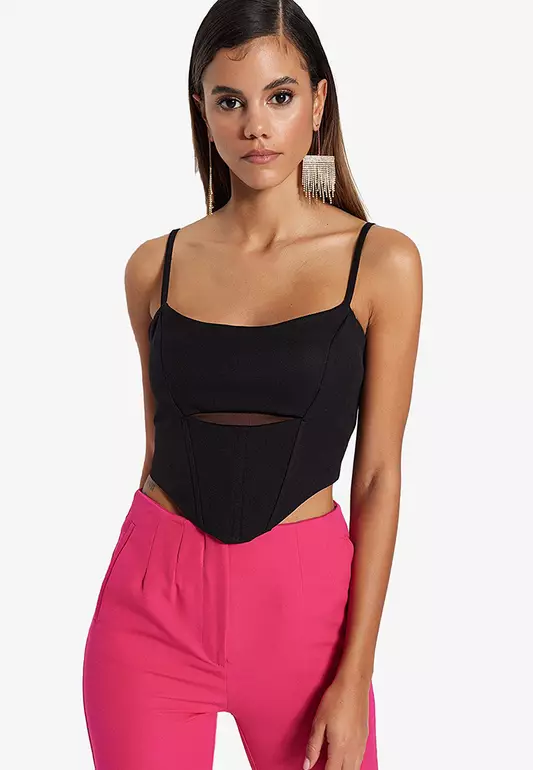 Cut-Out Detailed Bustier