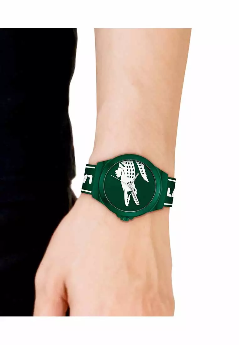 Men's Watch Green Silicone Strap - Green Dial 2011309