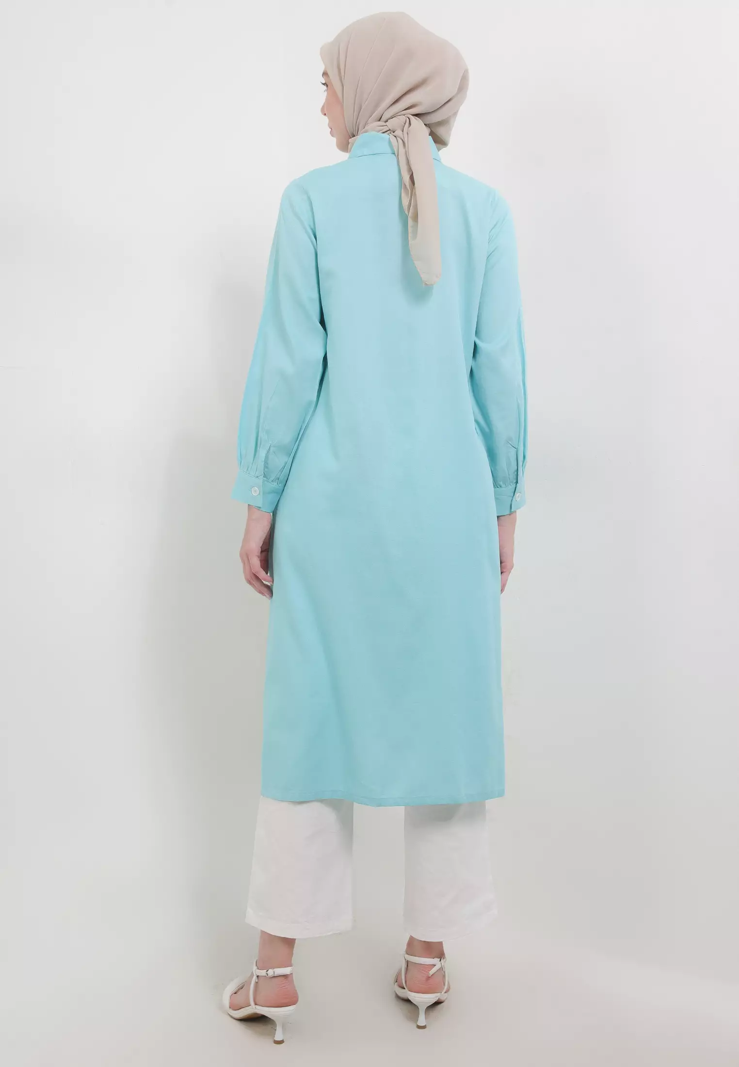 MFMW Salisha Midi Dress Hijau Tosca