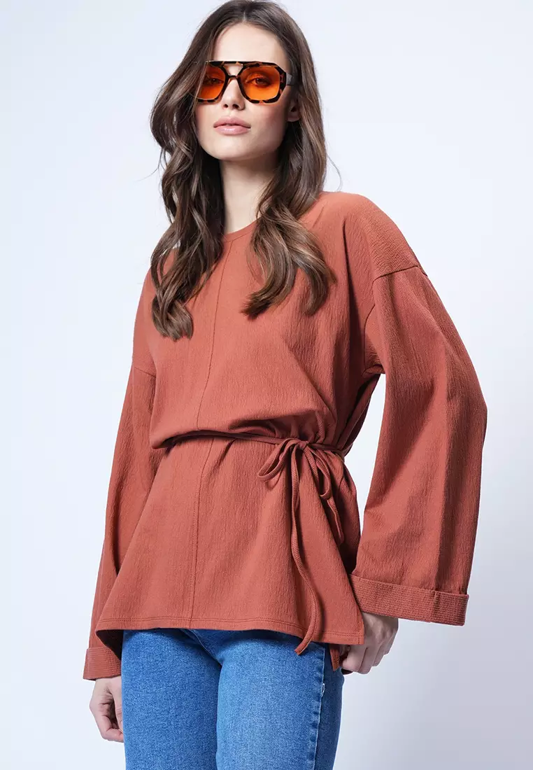 Waist Tie Blouse