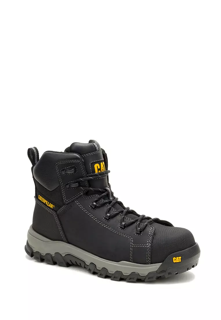 Men's Threshold Rebound Zip Waterproof Composite Toe Work Boots - Black (P726003) | Safety Shoes