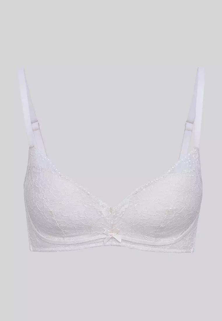 RIMA SUPER BOOST PUSH-UP WIRELESS LACE BRA FOR WOMAN GIRL BR14477
