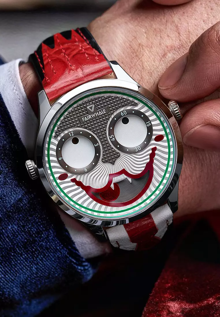 Unisex Very Unique Alloy Quartz Watch, 40mm, Leather Strap