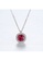 Rouse red S925 Luxury Geometric Necklace 64734AC78608EEGS_2