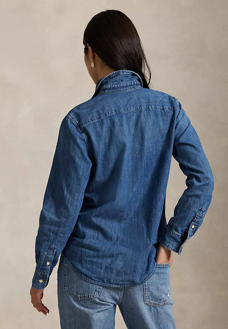 Slim Fit Denim Shirt
