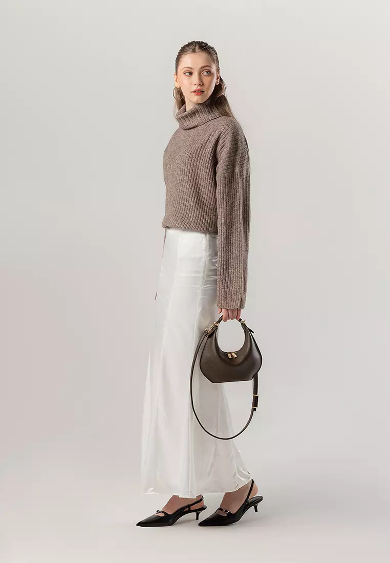 Kuki Mini Bag Togo - Dark Oak