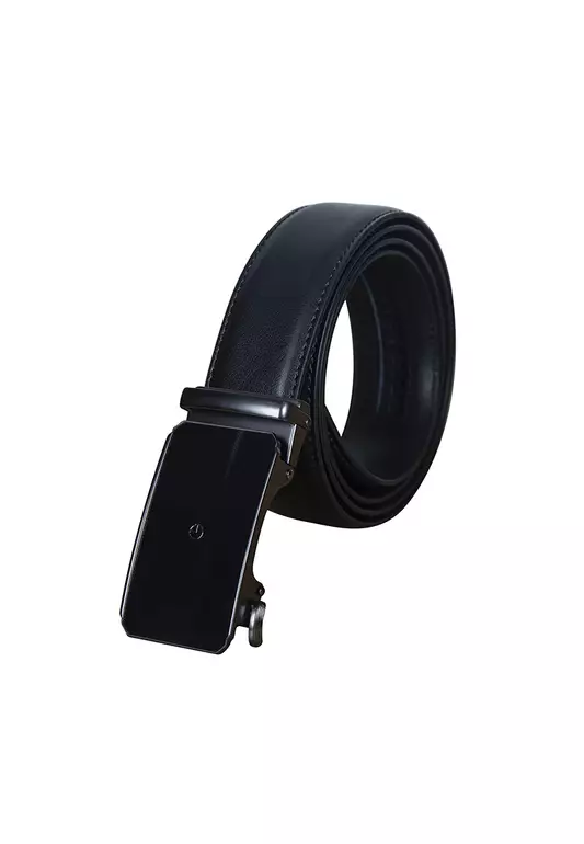 [ONLINE EXCLUSIVE] Goldlion Men Leather Auto Lock Buckle Belt