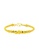 YOUNIQ gold YOUNIQ Bubble Tunnel 24K Gold Plated Bracelet 097D1AC773B537GS_1