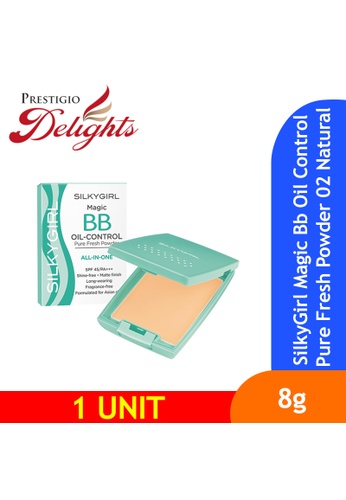Prestigio Delights SilkyGirl Magic Bb Oil Control Pure Fresh Powder 02 Natural E90E1ES200F07BGS_1