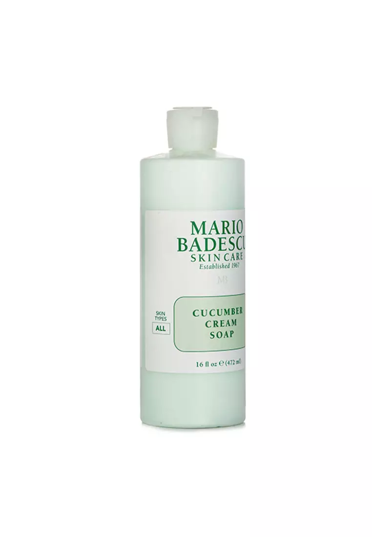 MARIO BADESCU - Cucumber Cream Soap - For All Skin Types 472ml/16oz.