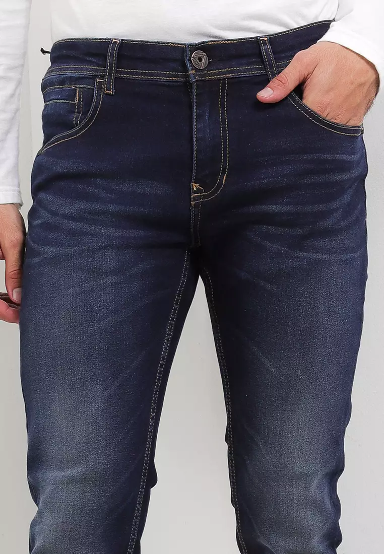 CDL Celana Panjang Denim Straight Slim