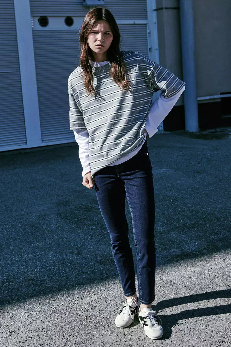 Skinny High Waist Ankle Jeans