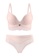 ZITIQUE pink Comfortable Sexy Lace Non-steel Ring Bra-Pink 9BF00US185F703GS_1