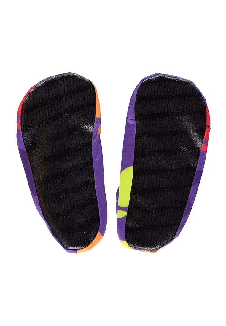 Bathing shoes for children with retro apples