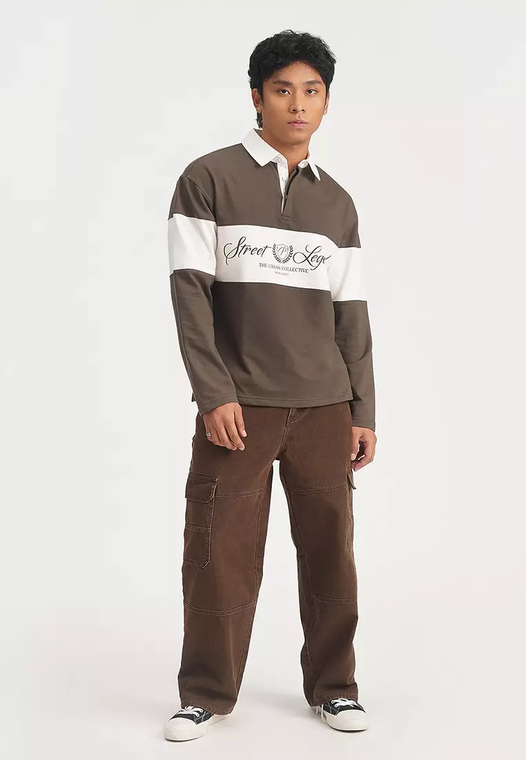 Marvel Penshoppe Long Sleeve Polo Buy Penshoppe Relaxed Fit Polo