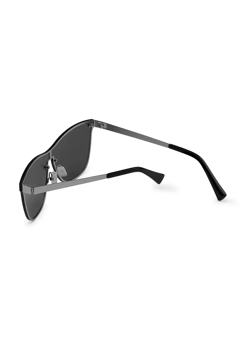 HAWKERS Gun Metal Dark ONE VENM METAL Sunglasses for Men and Women. Official Product Designed in Spain