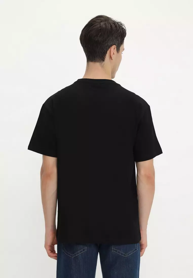 NX T-Shirt Cotton Combed Tebal Sablon Bordir Pria 207370351