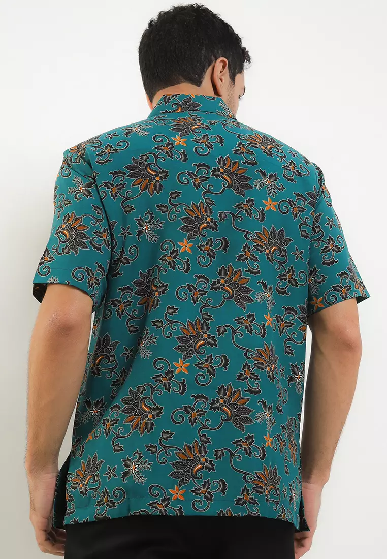 Hem Regular Fit Batik Kembang 1