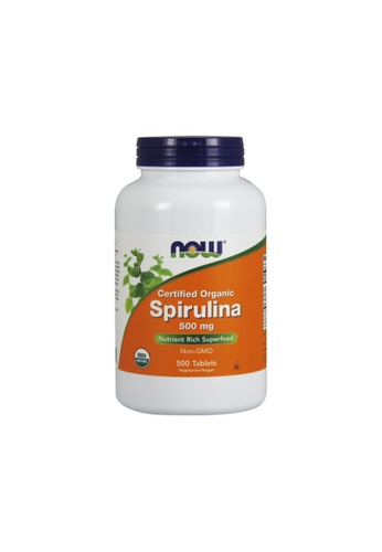 Now Foods Now Foods, Certified Organic Spirulina, 500 mg, 500 Tablets B8FB9ES5F625A3GS_1