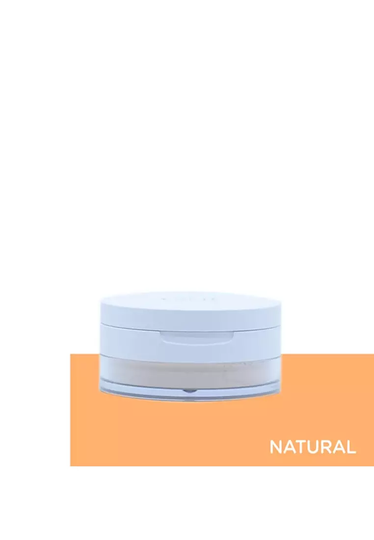 ERHA Esme True Matte Oily Skin Types Natural 15G Bedak Wajah Berminyak