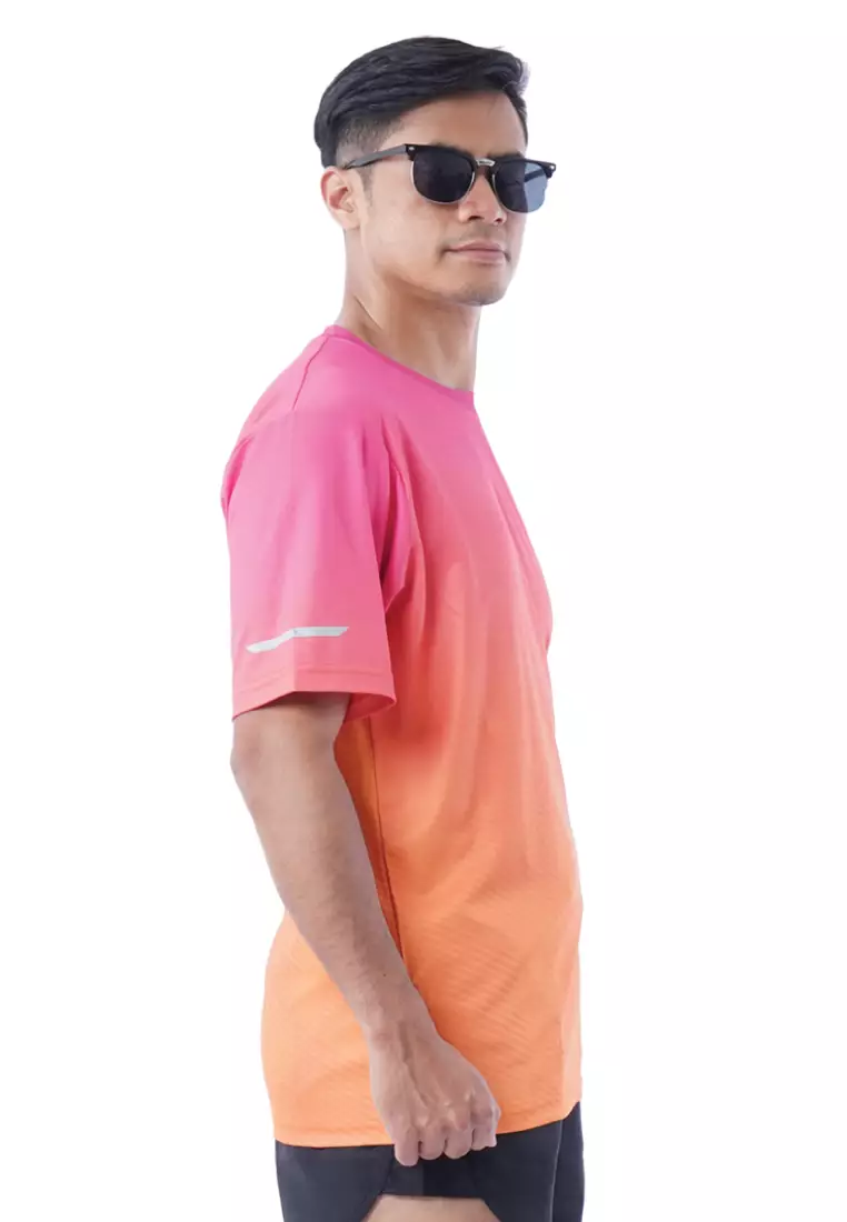 Tiento Baju Olahraga Lari Jersey Running Pria Anti UV Xceleration