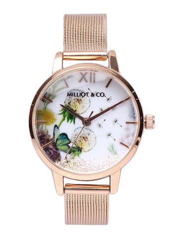 Milliot & Co. gold Giacinta Watch D6537ACA46A807GS_1