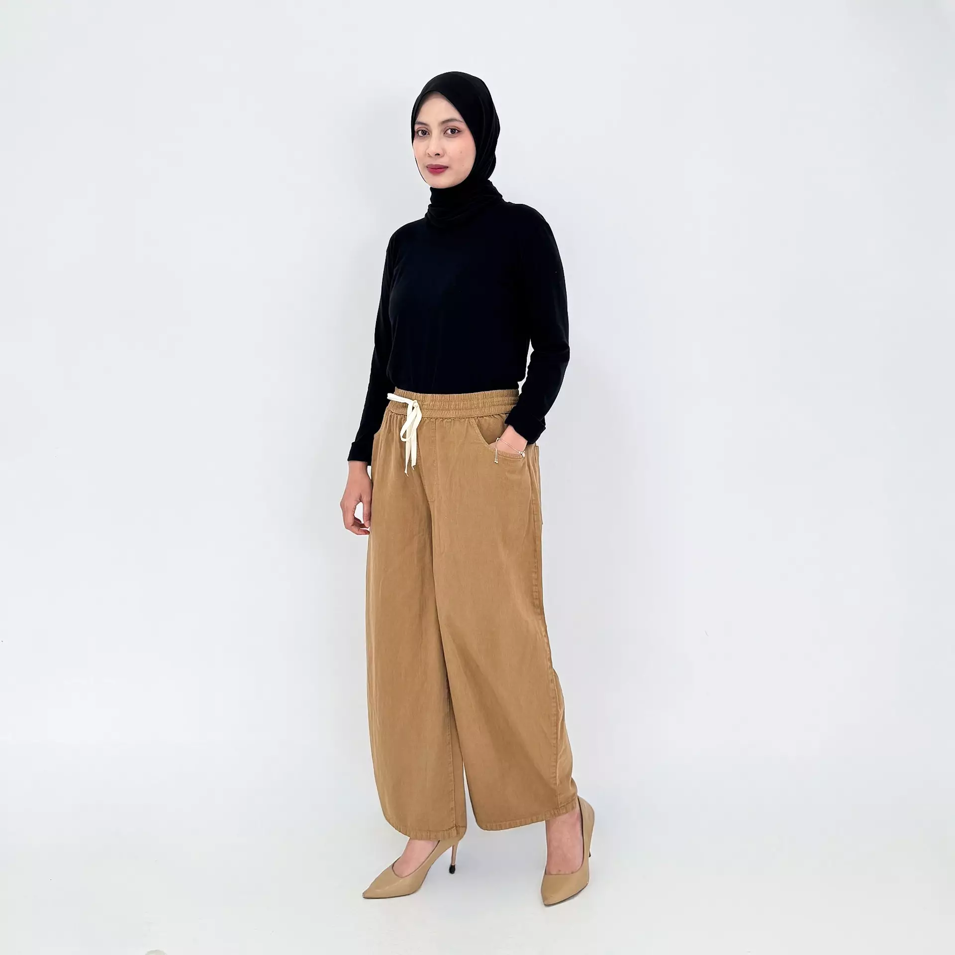 Celana Panjang Muslim Wanita - Zamora Barrel Pants 